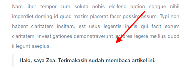 Hasil shortcode