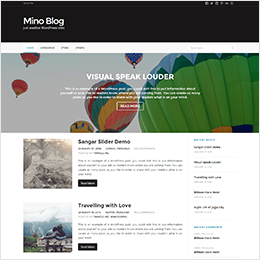 Demo Mino Blog